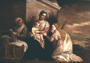 Virgin and Child with St. Catherine