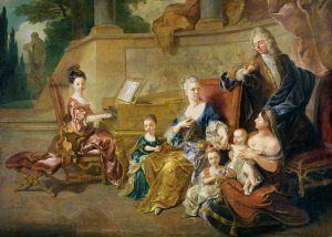 The Franqueville Family, 1711 2