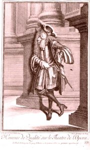 A Nobleman at the Theatre de lOpera, 1687