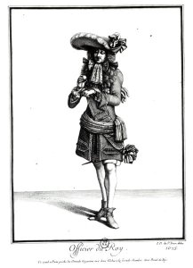 Kings officer, 1675