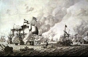 The Battle of La Hogue Barfleur, 19-24 May 1692