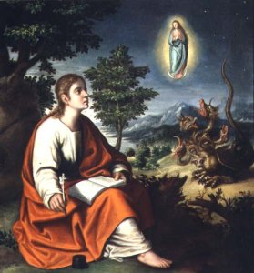 The Vision of St. John the Evangelist on Patmos