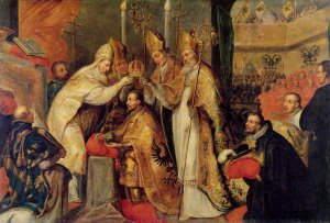 The Coronation of Charles V 1500-58 Holy Roman Emperor