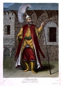 Tchorbadji, captain of the janissaries, 18th century