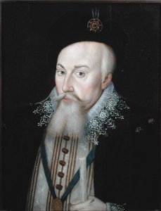 Portrait of Robert Dudley 1532-88 Earl of Leicester, 1587