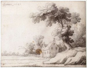 Landscape with a Tall Tree on the Right 1641