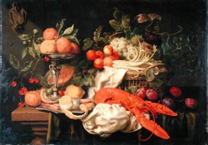 Still Life with Lobster, 1660