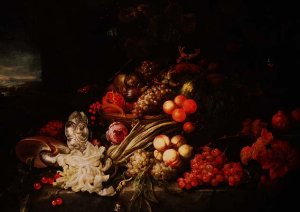 Still Life with a Basket of Fruit