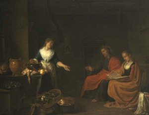 Christ in the House of Martha and Mary