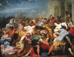 The Rape of the Sabine Women, 1622