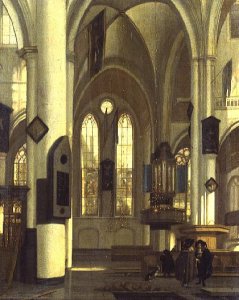 The Interior of a Church