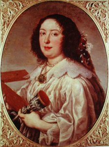 Portrait of Vittoria della Rovere as St. Helena, 1669