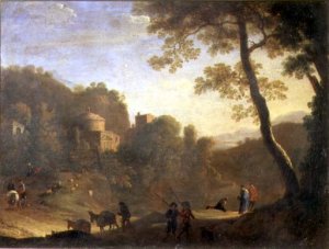 Landscape with figures