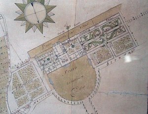 Plan of the Villa del Poggio Imperiale