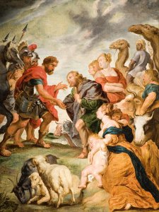 The Meeting of Esau and Jacob