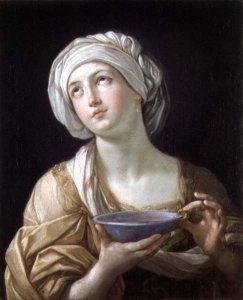 Lady with a Lapis Lazuli Bowl