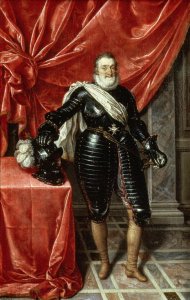 Henri IV 1553-1610 in Armour