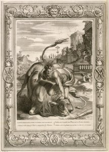 Achelous in the Shape of a Bull is Vanquished by Hercules, 1731