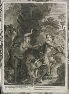 Orpheus, Leading Eurydice Out of Hell, Looks Back Upon her and Loses her Forever, 1731