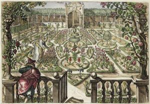 Spring Garden, from Hortus Floridus, published 1614-15 2