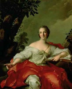 Portrait of Madame Geoffrin 1699-1777 1738