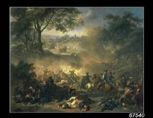 The Battle of Poltava in 1709 1717