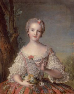 Portrait of Madame Louise de France 1737-87 at Fontevrault 1748 2