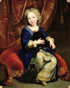 Portrait of Philippe de France 1683-1746 future King Philip V of Spain 1686