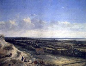 View of Haarlem from the Dunes