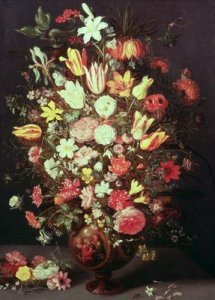 Flowers in a vase