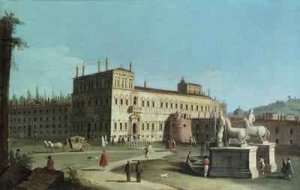 View of the Palazzo del Quirinale Rome