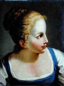 Head of a Young Girl