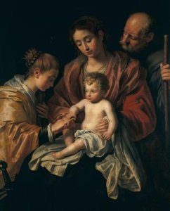 The Mystic Marriage of St Catherine