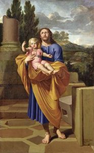 St Joseph Carrying the Infant Jesus