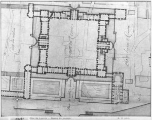 Design for the eastern buildings of the Louvre