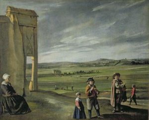 Landscape with Peasants