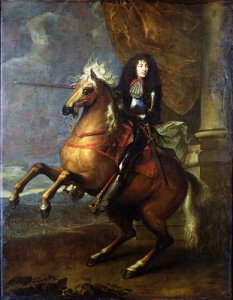 Equestrian Portrait of Louis XIV