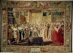 The Coronation of Louis XIV 1638-1715 in 1654