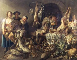 Still Life with Fishmonger