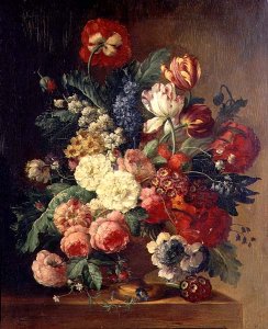 Still Life of Flowers in a Vase