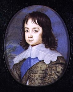 Charles II as a child