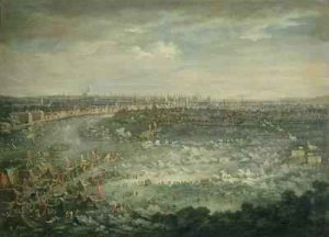 The Thames during the Great Frost of 1739-40