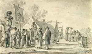 A village scene