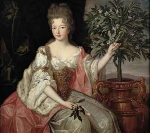 Portrait of Francoise Marie de Bourbon 1677-1749 Duchess of Orleans