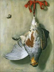 Trompe lOeil with Partridge