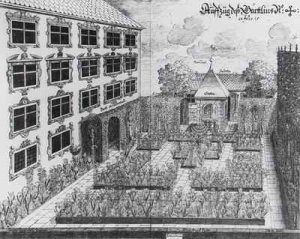 Design for Furttenbachs garden in Ulm