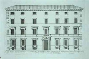 Palazzo of the Marchese Giovanni Battista Crescentii Rome