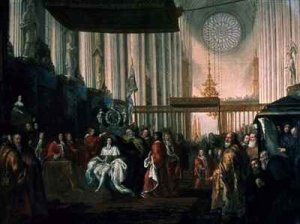 Coronation of Karl XI 1655-97