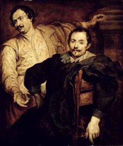 Double Portrait of the de Wael Brothers Lucas 1591-1661 and Cornelis 1592-1667