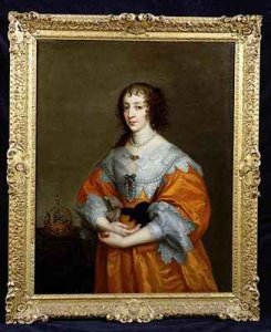 Portrait of Queen Henrietta Maria 1609-69 2